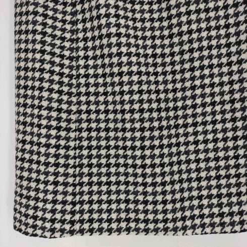 ニジュウサンク 23区 千鳥格子 フリンジツイード ラップスカート レディース JPN:38