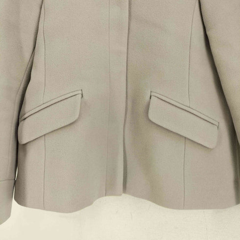 ユナイテッドアローズグリーンレーベルリラクシング UNITED ARROWS green label relaxing 2WAYノーカラーフード ショート コート レディース JPN:36