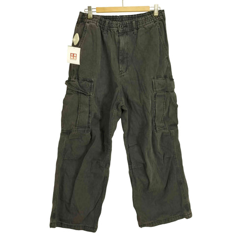 ジーユー GU デニム スーパーワイド カーゴパンツ メンズ JPN:M