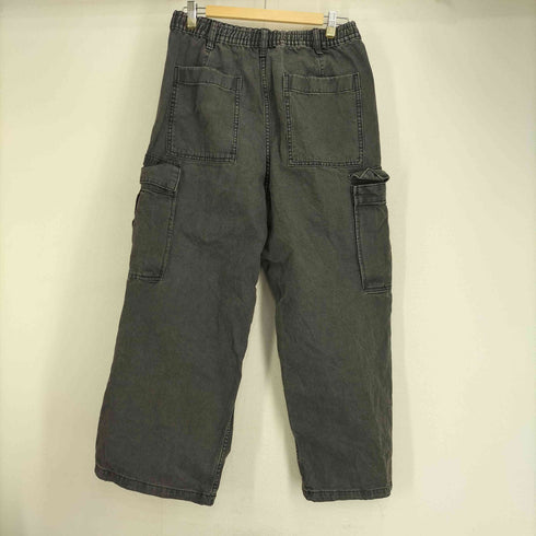 ジーユー GU デニム スーパーワイド カーゴパンツ メンズ JPN:M