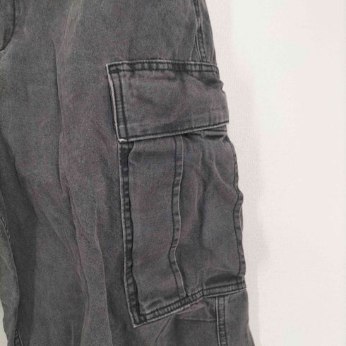 ジーユー GU デニム スーパーワイド カーゴパンツ メンズ JPN:M