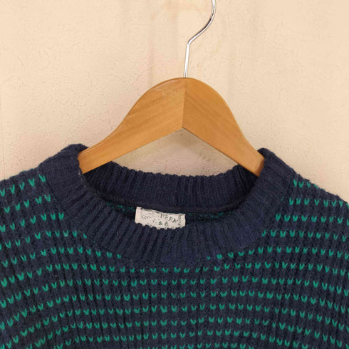 NORTHERN TRADERS 90S 総柄ニットセーター メンズ