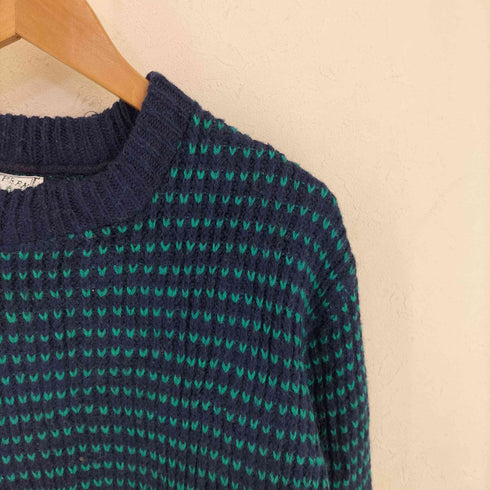 NORTHERN TRADERS 90S 総柄ニットセーター メンズ