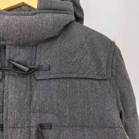 アルマーニコレツィオーニ ARMANI COLLEZIONI REAL DOWN トグルボタン 比翼ジップ フーデッドダウンコート メンズ EUR:48
