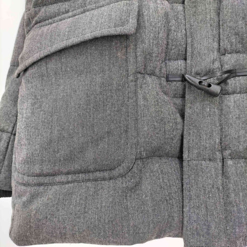 アルマーニコレツィオーニ ARMANI COLLEZIONI REAL DOWN トグルボタン 比翼ジップ フーデッドダウンコート メンズ EUR:48