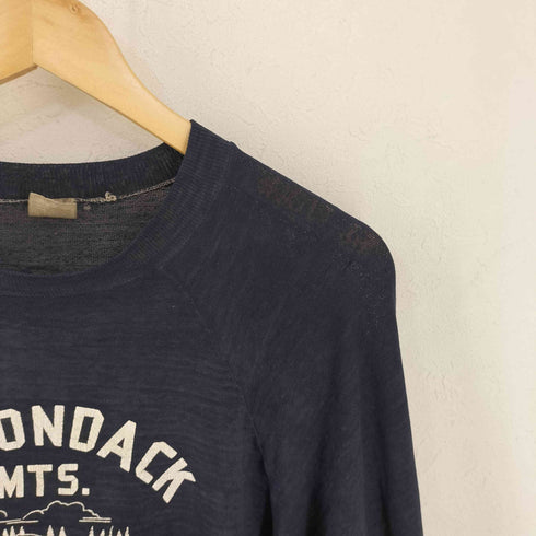 60-70s フロッキープリント スウェットシャツ メンズ