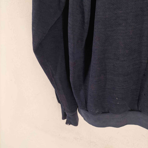 60-70s フロッキープリント スウェットシャツ メンズ