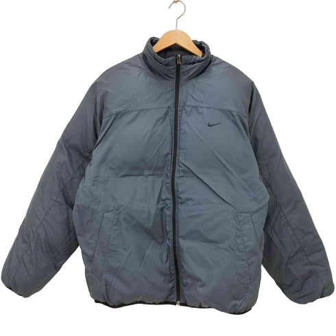 ナイキ NIKE 00s スウォッシュロゴ リバーシブルダウンジャケット メンズ JPN:XL