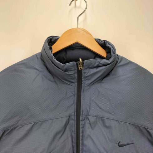 ナイキ NIKE 00s スウォッシュロゴ リバーシブルダウンジャケット メンズ JPN:XL