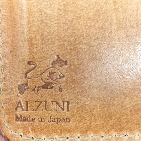 アルズニ ALZUNI 日本製 サドルレザー 二つ折り財布 メンズ
