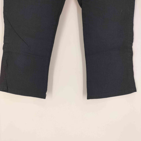 トリココムデギャルソン tricot COMME des GARCONS AD2007 08SS リネン混 フレア クロップド パンツ レディース