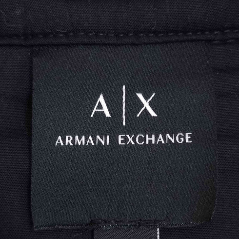 アルマーニエクスチェンジ ARMANI EXCHANGE スタンドカラー 4ポケット シャツジャケット メンズ import:L