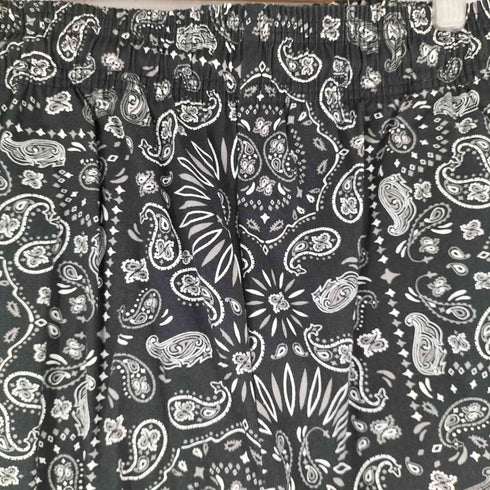 クックマン COOKMAN ペイズリー柄 シェフパンツ メンズ JPN:XL