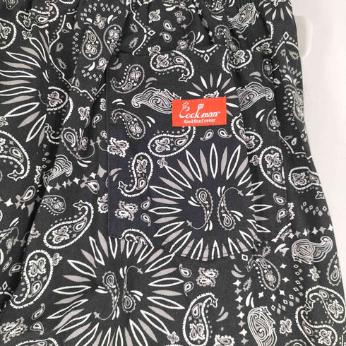 クックマン COOKMAN ペイズリー柄 シェフパンツ メンズ JPN:XL