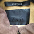 ザラ ZARA コントラスト100 スエードレザージャケット レディース import:S