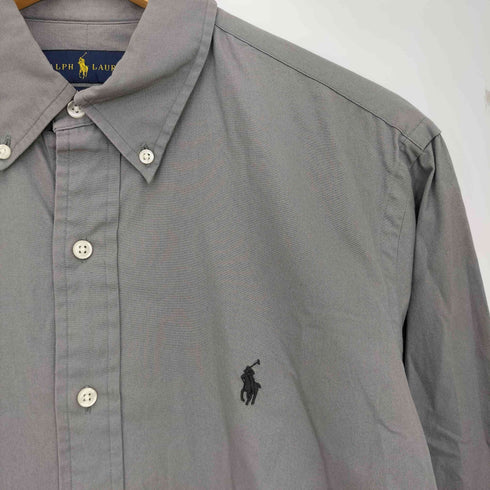 ラルフローレン RALPH LAUREN CLASSIC FIT 現行タグ ポニー刺繍 ボタンダウンシャツ メンズ import:M