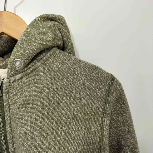 ザダファーオブセントジョージ The DUFFER of ST.GEORGE リバースウィーブ型 ジップアップ パーカー メンズ import:S