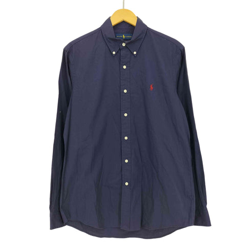 ラルフローレン RALPH LAUREN CLASSIC FIT 現行タグ ポニー刺繍 ボタンダウンシャツ メンズ import:M
