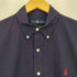 ラルフローレン RALPH LAUREN CLASSIC FIT 現行タグ ポニー刺繍 ボタンダウンシャツ メンズ import:M