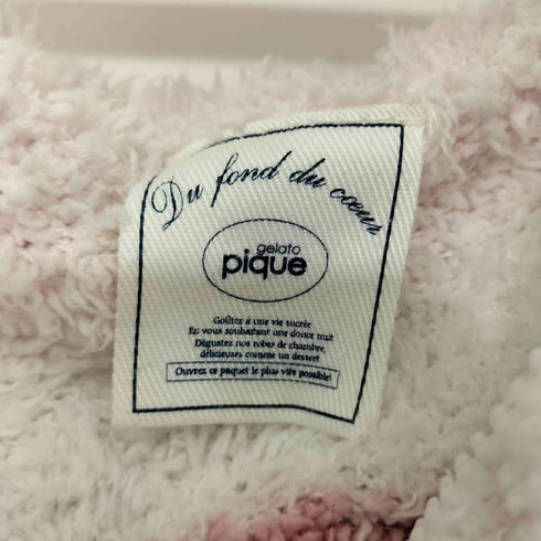 ジェラートピケ gelato pique ジェラートランダムボーダーパーカ レディース ONE SIZE