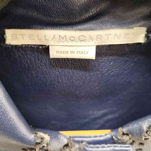 ステラマッカートニー STELLA McCARTNEY スカラップエコレザージャケット レディース EUR:42