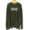 マリテフランソワジルボー MARITHE FRANCOIS GIRBAUD 90-00S ロゴ刺繍 サーマル クルーネック L/S Tシャツ オーバーサイズ メンズ import:XXL