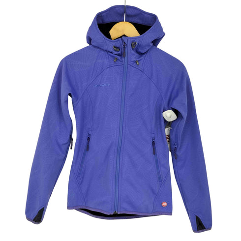 マムート MAMMUT 総柄 ソフトシェル アウトドア ジャケット レディース import:XS