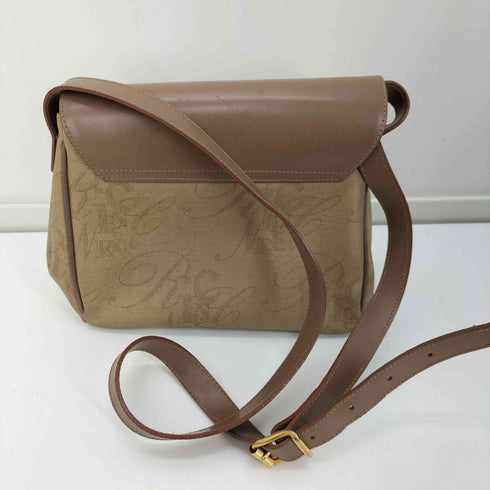 ニナリッチ NINA RICCI イタリア製 モノグラム 総柄 レザー ショルダー バッグ レディース