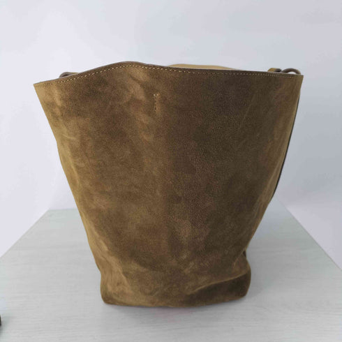 ザラ ZARA スエードマキシショッパートートバッグ レディース