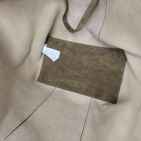 ザラ ZARA スエードマキシショッパートートバッグ レディース