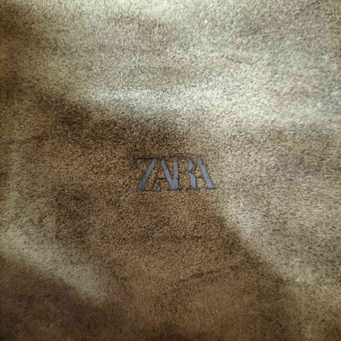 ザラ ZARA スエードマキシショッパートートバッグ レディース
