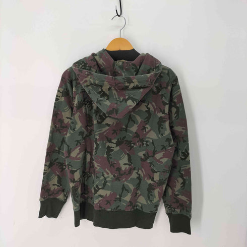 ユニクロ UNIQLO y2k double zip up camo parka メンズ JPN:L