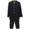 マックスマーラ MAX MARA イタリア製 白タグ ピンストライプ 肩パッド 4B ジャケット 1タック スラックス パンツ セットアップ レディース 40