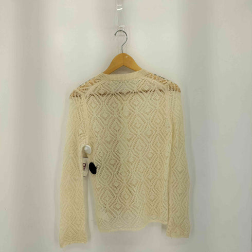 コムデギャルソン COMME des GARCONS レースパターン シアーニット カーディガン レディース JPN:S