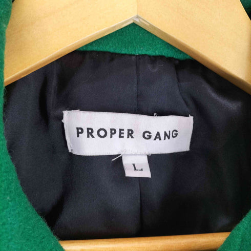 proper gang MADE IN USA フルジップウールジャケット import メンズ L