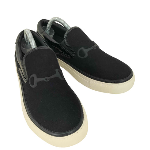 タケオキクチ TAKEO KIKUCHI 小紋プリントスリッポンシューズ メンズ 60