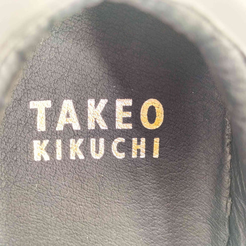 タケオキクチ TAKEO KIKUCHI 小紋プリントスリッポンシューズ メンズ 60