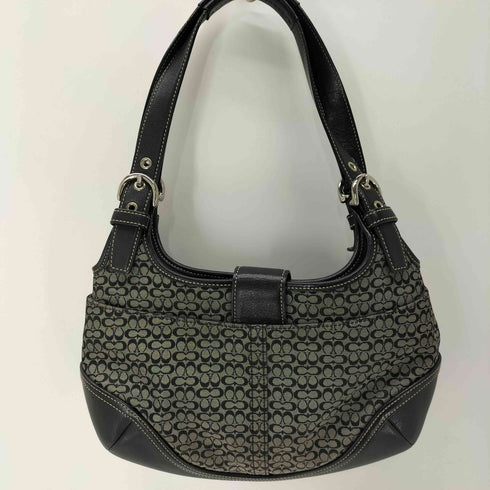 コーチ COACH Signature Monogram One-Shoulder Bag シグネチャー モノグラム ワンショルダー バッグ Y2K レディース