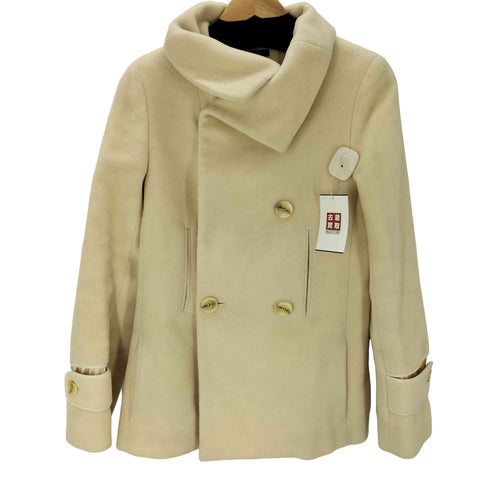 ジョゼフ JOSEPH Made In Italy イタリア製 カシミア アンゴラ混 ウール ピーコート レディース EUR:38