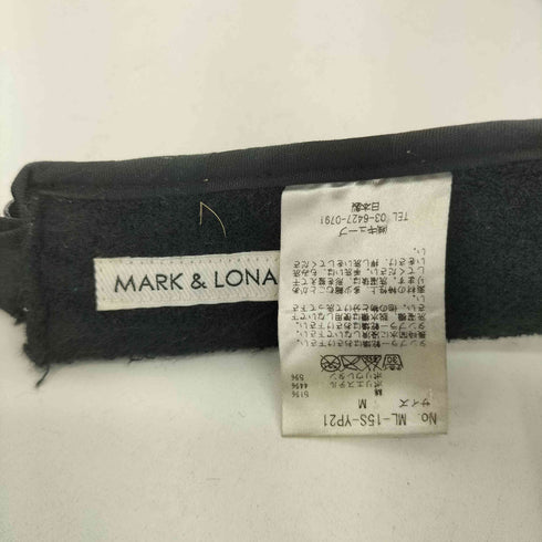 マークアンドロナ MARK&LONA ジャガードカモ サンバイザー メンズ