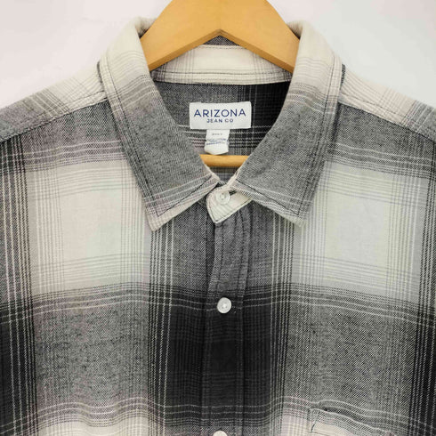 アリゾナジーン ARIZONA JEAN 90-00s オンブレチェックシャツ メンズ 2XL