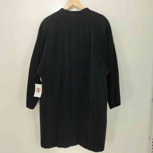 クリスチャンオジャール CHRISTIAN AUJARD ウール100 ツイード 比翼ノーカラー コート レディース