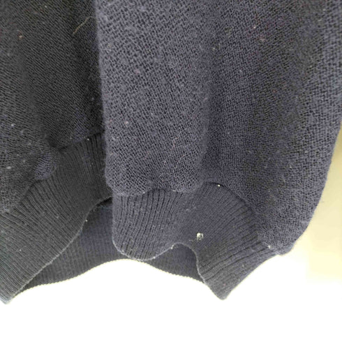 クロコダイル crocodile ワンポイントロゴ Vネック ニットセーター メンズ import:L