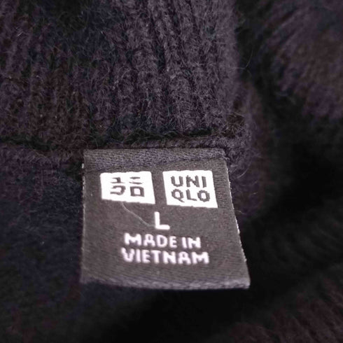 ユニクロ UNIQLO カシミヤタートルネックセーター レディース JPN:L