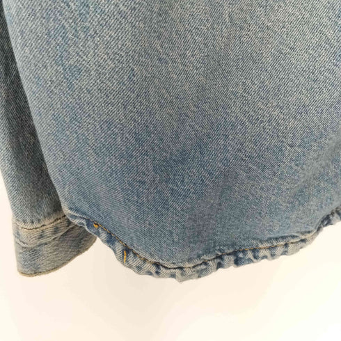 ザラ ZARA ウォッシュ加工 リラックス フィット シャツ メンズ US:36