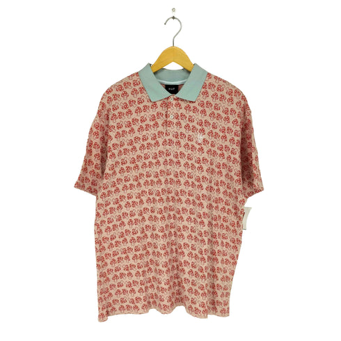 ハフ HUF 25SS MICRODOSE KNIT POLO メンズ import:M