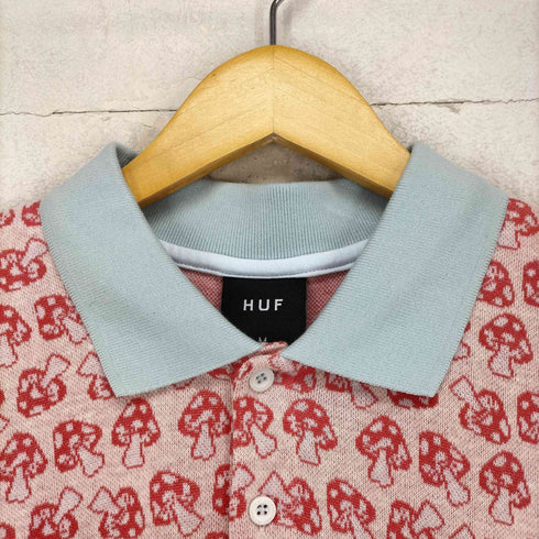 ハフ HUF 25SS MICRODOSE KNIT POLO メンズ import:M