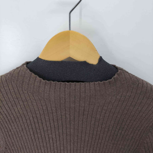 ビューティーアンドユースユナイテッドアローズ BEAUTY & YOUTH UNITED ARROWS リブボトルネックニットプルオーバー レディース