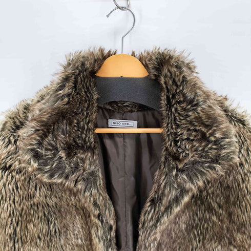 ニコアンド niko and... フェイクファージャケット レディース JPN:3