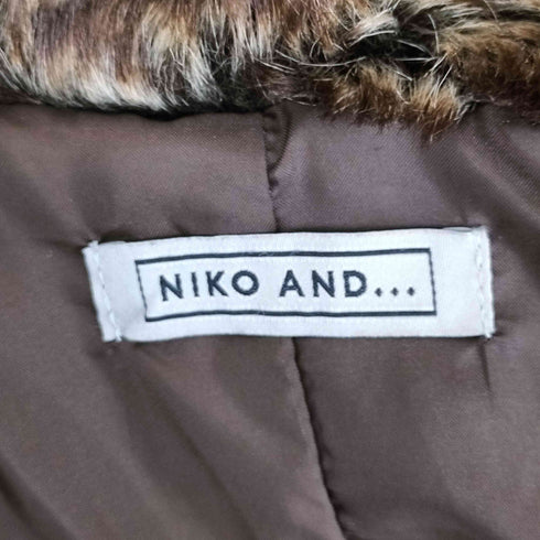 ニコアンド niko and... フェイクファージャケット レディース JPN:3